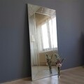 Oglinda decorativa A305D, Neostill, 65 x 130 cm, argintiu
