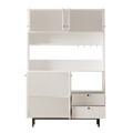 Dulap multifunctional, Locelso, RE5-W, Alb