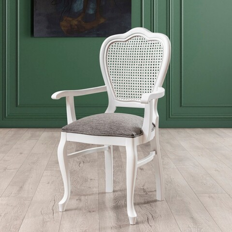 Scaun, Fairfax, Albero40, 56x45x99 cm, Lemn de fag , Alb
