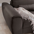 Coltar extensibil dreapta 4 locuri ELTAP, Foble, 267x196x100 cm, lemn/poliester, maro inchis