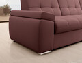 Coltar extensibil dreapta 3 locuri ELTAP, RT-24VE, Sado, 272x192x95 cm, lemn/poliester, roz inchis
