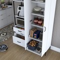 Dulap multifunctional, Rani, JE142, Alb