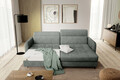Coltar extensibil dreapta 3 locuri ELTAP, RT-100TOU, Gomsi, 228x165x100 cm, lemn/poliester, verde
