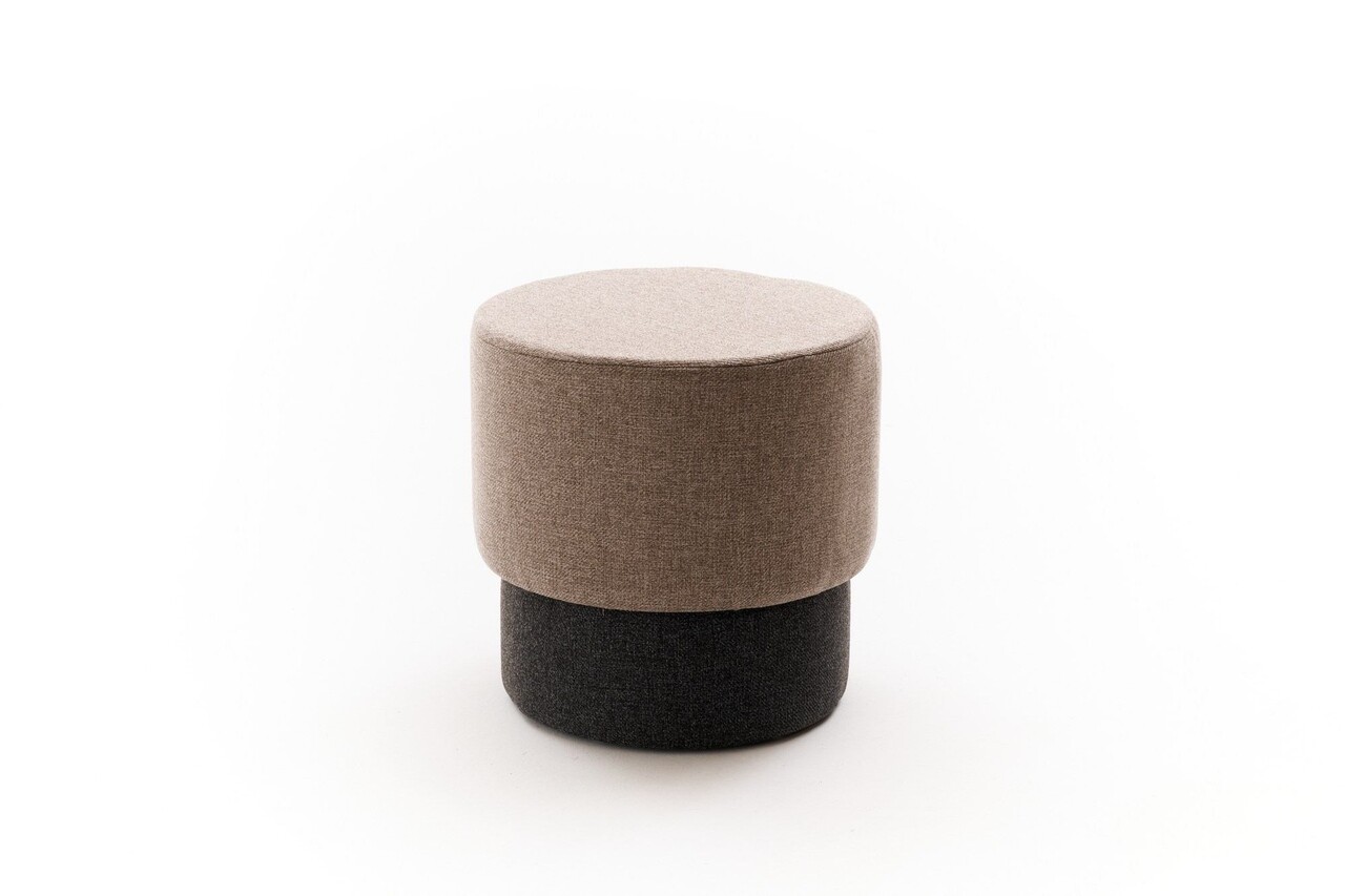 Taburet, Atelier del Sofa, 825BLC5176, Lemn, Maro - view 3