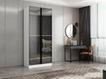 Dulap pentru haine, Hanah Home, Nisa, 90x210x52 cm, Alb