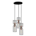 Lustra, Tatum, 584TTM1318, Metal, Negru