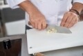 Cutit Santoku, Cooking by Heinner, 17.5 cm, inox/lemn accacia, argintiu/natur