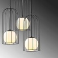 Lustra, Tatum, 584TTM1410, Metal, Negru