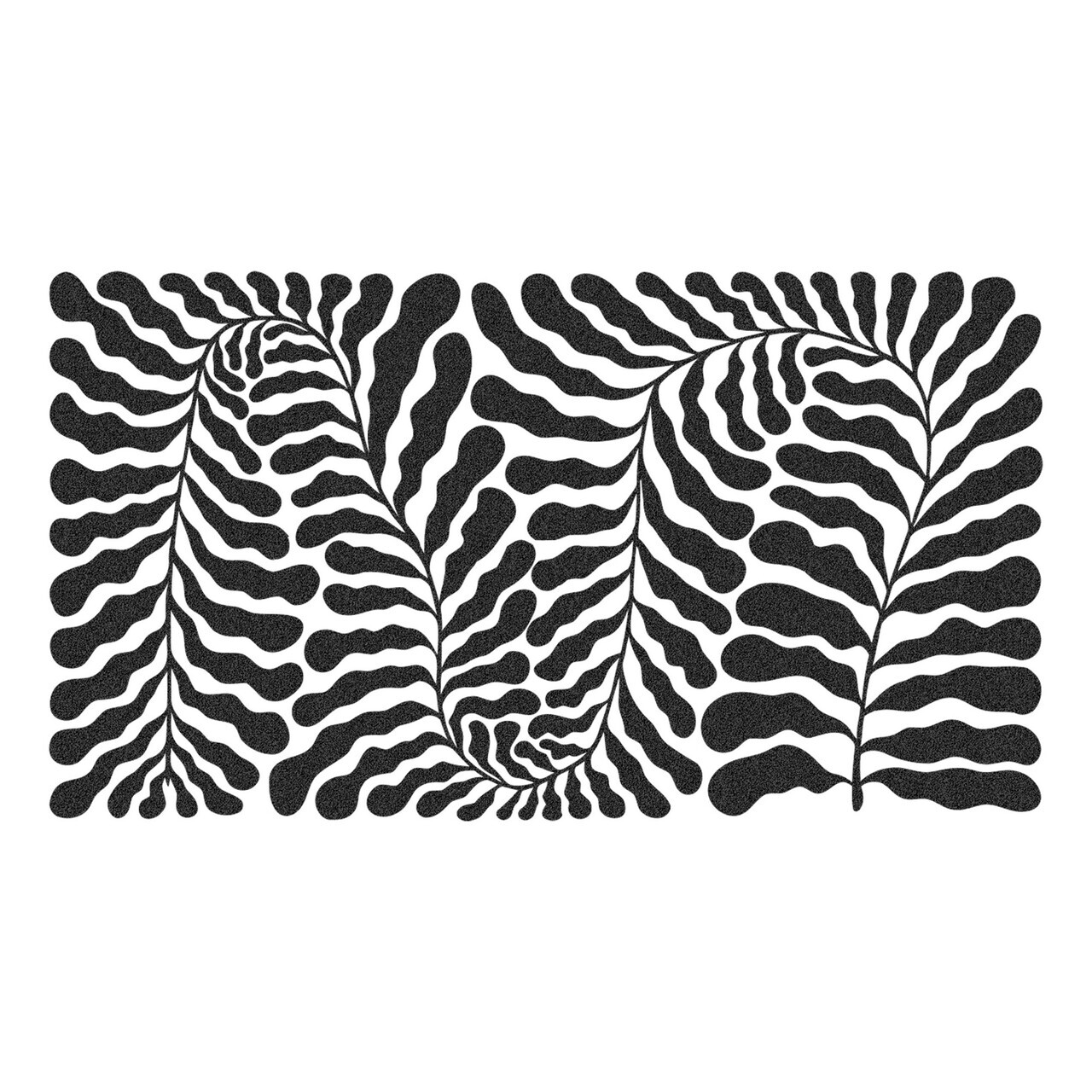 Decoratiune de perete, RT-NMD-BL051, Dimensiune: 56 x 31 cm, Negru — imaginea 2