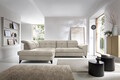 Coltar extensibil stanga 5 locuri ELTAP, LT-18AU, Inferne, 297x210x107 cm, lemn/poliester, bej deschis