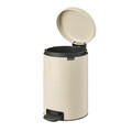 Cos de gunoi cu pedala, Brabantia, NewIcon, 12 L, 33.8x25.1x41.1 cm, otel, bej