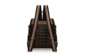 Rucsac, Lucky Bees, 920 Brown, piele ecologica, maro