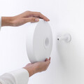 Oglinda cosmetica, Brabantia, MindSet, 20.4x7.8x20.4 cm, factor marire x 5, polipropilena/sticla, alb