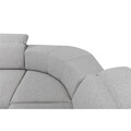 Coltar extensibil 5 locuri ELTAP, Fed-02, Federico, 266x266x102 cm, lemn/poliester, bej/bej deschis