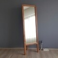 Oglinda de podea Cheval A42, Neostill, 55 x 3.2 x 170 cm, lemn masiv, walnut