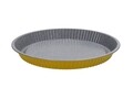 Tava de copt, Tognana, Natlo Vintage, 26 cm Ø, otel carbon, galben