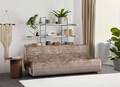 Canapea 3 locuri, Atelier del Sofa, 560ARE5224, Frame: No Frame Fountain Support With Chipboard, Crem
