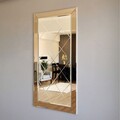 Oglinda decorativa, Neostill, A330D, 65 x 130 x 2.2 cm, mdf, argintiu
