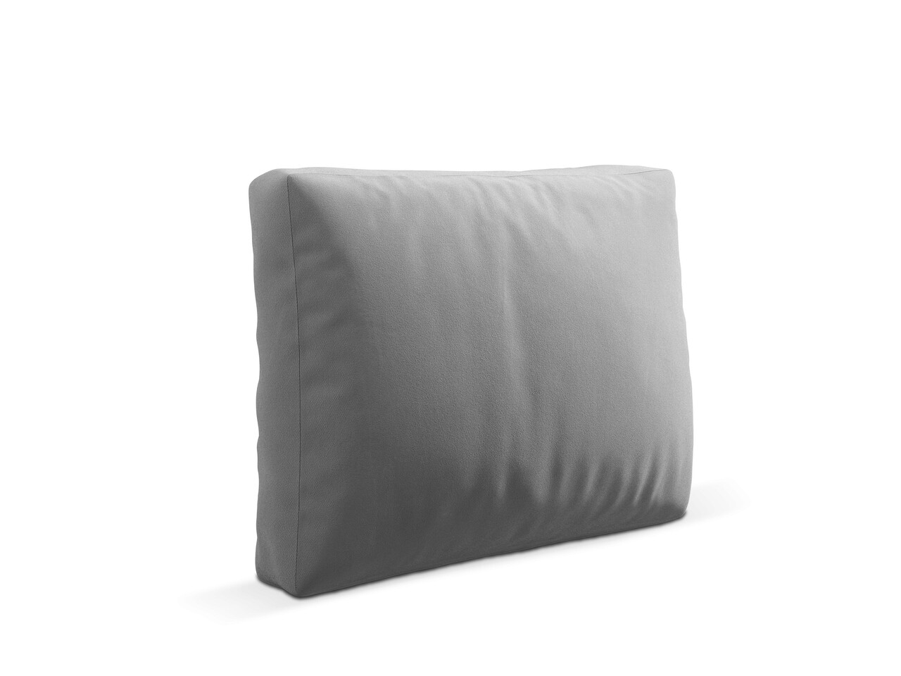 Perna decorativa, Camden, Cosmopolitan Design, 40x60x11 cm, catifea, gri deschis - 1 | YEO
