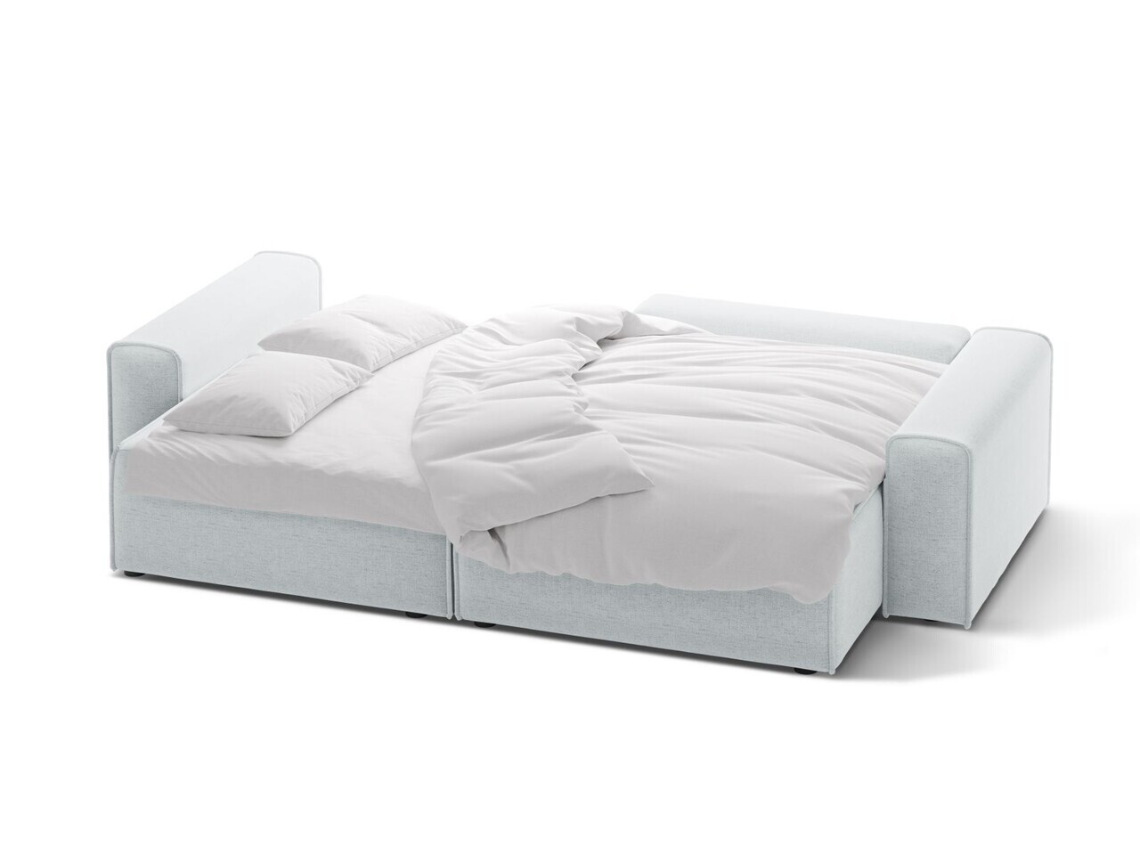 Coltar extensibil dreapta 3 locuri, Victor, Micadoni Home, 246x148x83 cm, tesatura structurata, gri deschis — imaginea 3