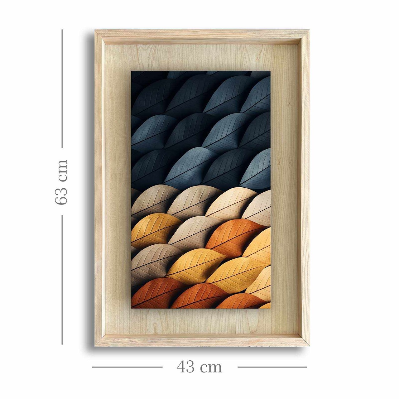 Tablou decorativ, Ahsakca, Fundal: 100% MDF de arțar (grosime: 2,7 mm) Vopsea: 100% MDF (grosime: 5 mm), Multicolor - view 6