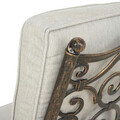 Set 2 fotolii exterior Sorrento, 70x84x95 cm, aluminiu, bronz/gri