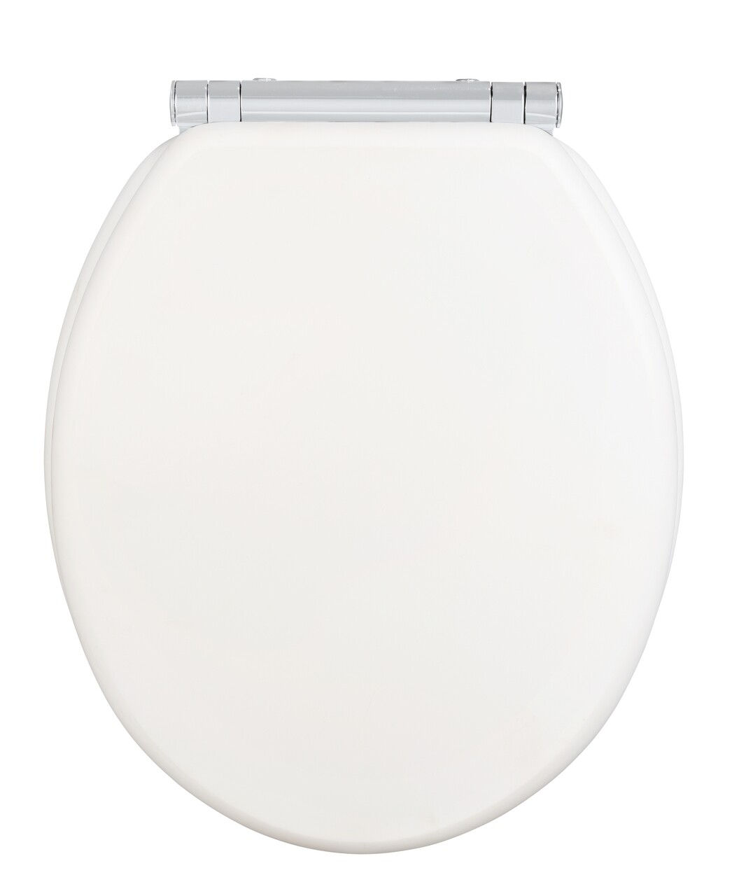 Capac de toaleta cu sistem automat de coborare, Wenko, Easy-Close Morra, 35 x 42 cm, mdf, alb mat