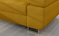 Coltar extensibil stanga 4 locuri ELTAP, Armd-74, Armando, 289x203x85 cm, lemn/poliester, galben