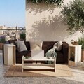 Set masute de cafea, Hanah Home, Amon, PAL melaminat, Travertin