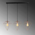 Lustra, Opviq, 892OPV1623, Fier, Cupru