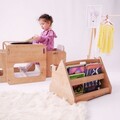 Corp biblioteca, Bambini, Kucuk Bilge, 50x33x37 cm, MDF , Maro