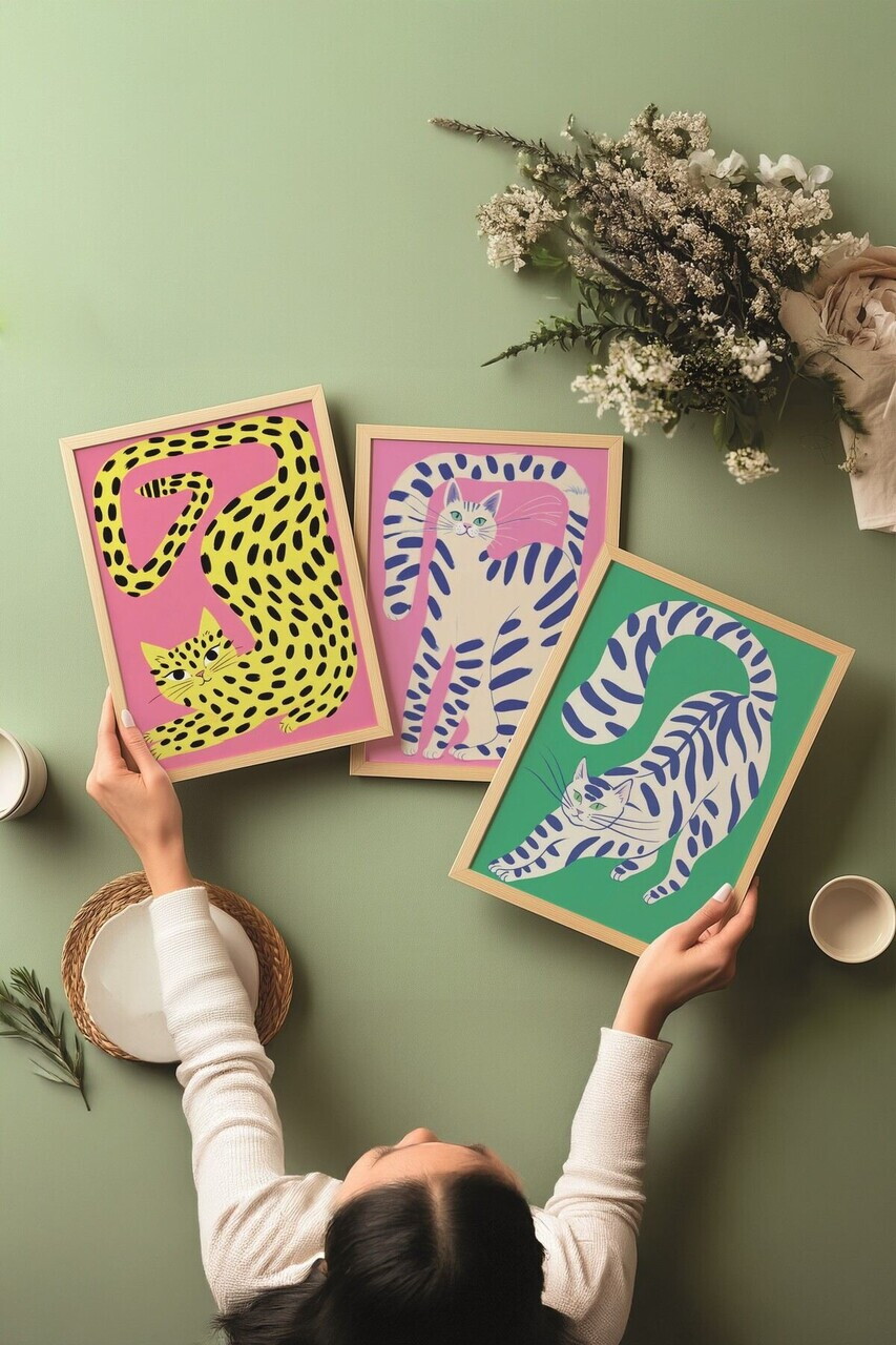 Set de pictură decorativă, Ç-300806, Sticla PVC, Multicolor — imaginea 3