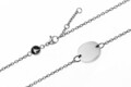 Bratara, Emily Westwood, Silver Rounded, inox, argintiu