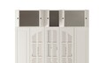 Dulap pentru haine, Rabi, Rb-185-14, 175x240x52 cm, Alb mat
