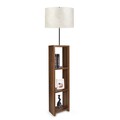 Lampadar, AYD-1797, Insignio, 30 x 140 cm, 1 x E27, 60W, maro/ecru
