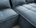 Coltar extensibil dreapta 4 locuri ELTAP, RT-40MAN, Campo, 265x196x88 cm, lemn/poliester, albastru inchis