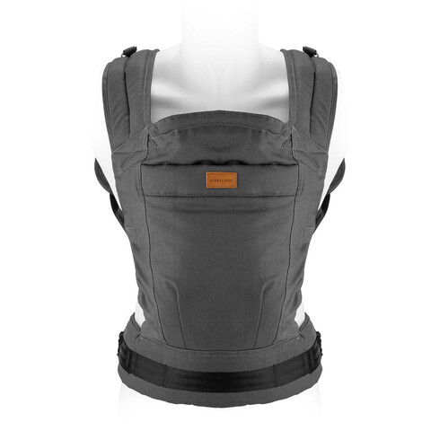 Carucior copii, Softy, 33x60x30 cm, Bumbac, Gri mezoni.ro