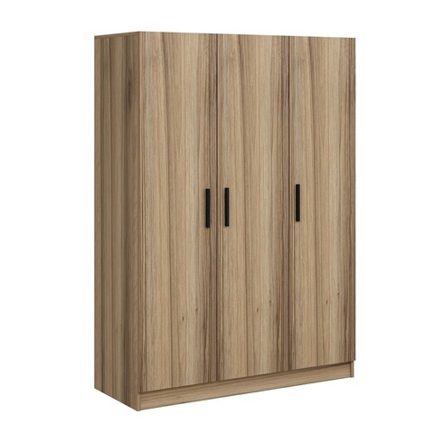 Dulap pentru haine, Minerva, Kale Oak, 135x210x52 cm, PAL, Stejar