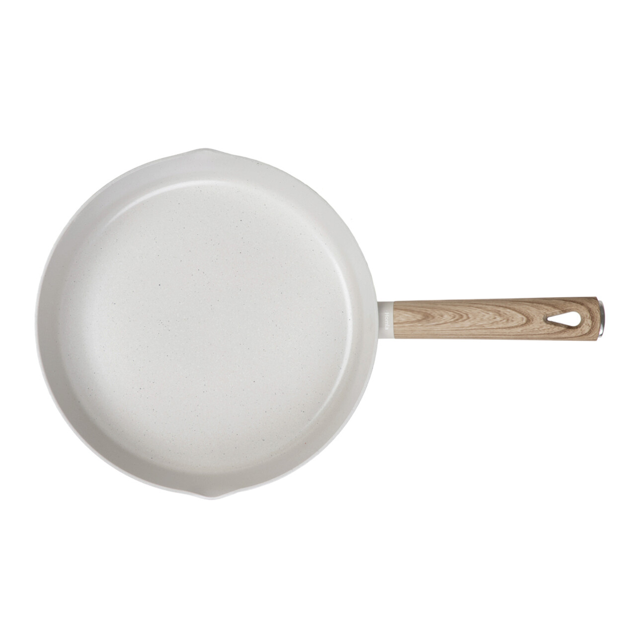 Tigaie Loreburn, Homla, 28 cm, aluminiu/inox, ecru/bej - view 4