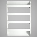 Biblioteca Drama Montessori, Tera Home, 80x12x120 cm, alb