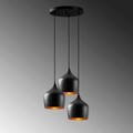 Lustra, Tatum, 584TTM1401, Metal, Negru