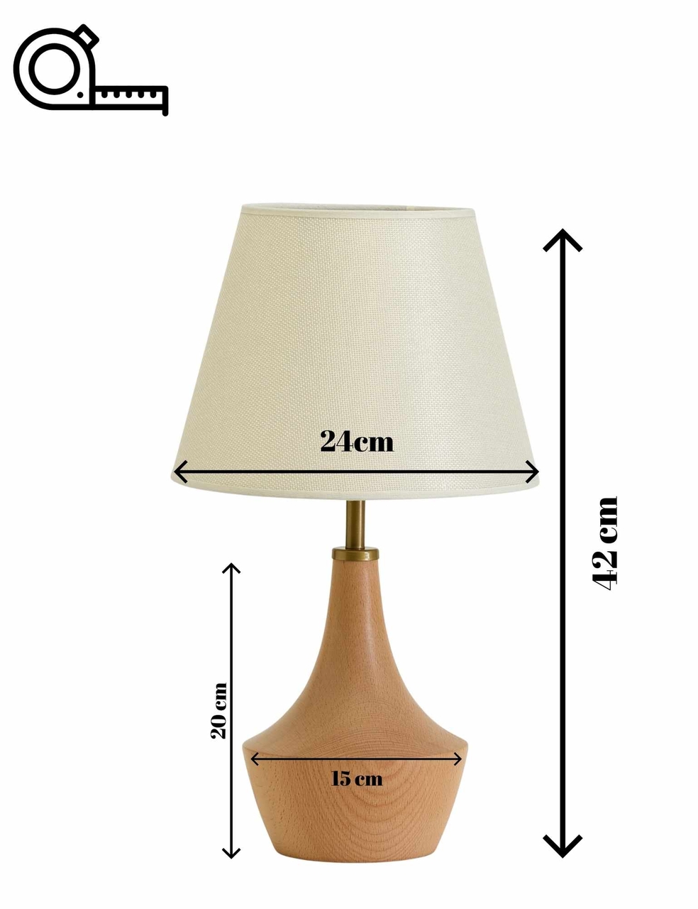 Lampa de masa, Opviq, 377KLT1121, Crem - view 8