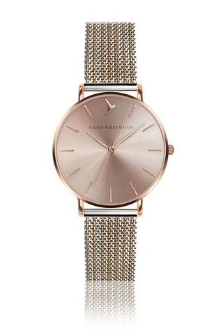 Ceas pentru dama, Emily Westwood, Sunray Toned, inox, auriu/argintiu