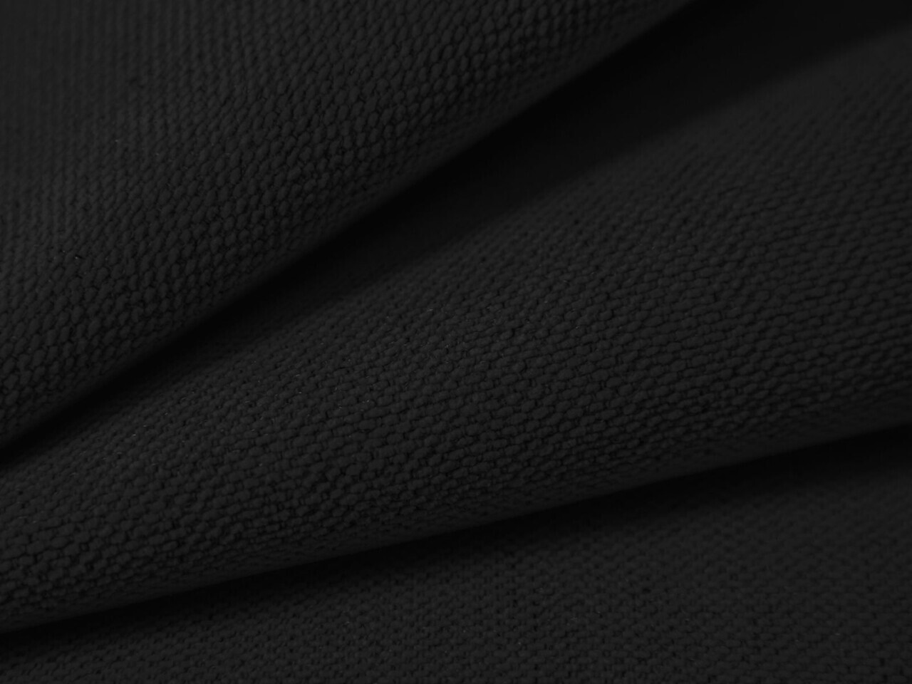 Canapea extensibila 3 locuri, Victor, Micadoni Home, 246x100x83 cm, tesatura structurata, negru — imaginea 5