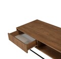 Masuta de cafea Dale, Sapphire, 120x60x43 cm, maro/negru