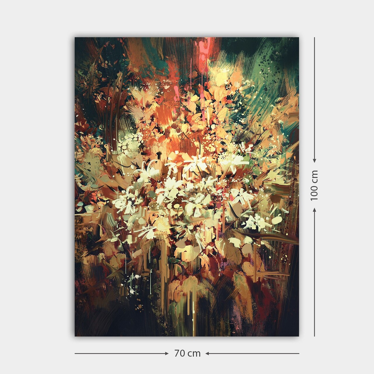 Tablou decorativ, 260711441_70100, Cadru: 100% LEMN (grosime: 3 cm), Multicolor - view 3