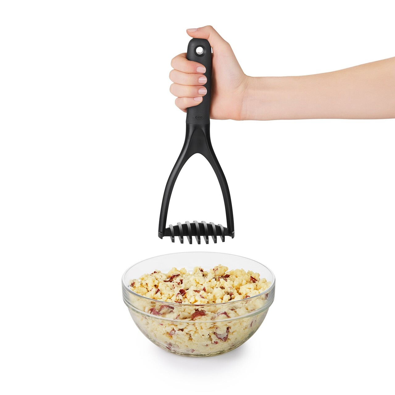 Zdrobitor cartofi, plastic, 28 cm, "Good Grips" - OXO - imagine 5