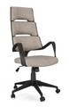 Scaun de birou Bart, Bizzotto, poliester, gri