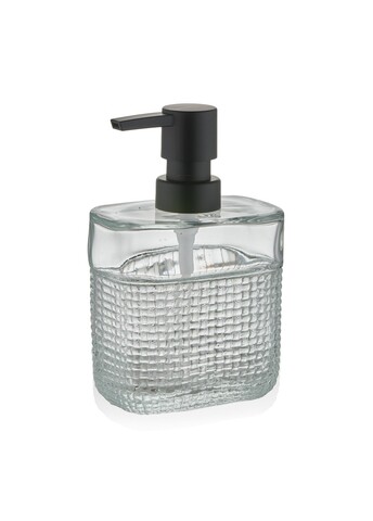 Dozator sapun lichid, Mia, SBN0065, Sticla, Transparent