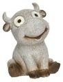 Lampa solara de gradina Cow, Lumineo, H14cm, alb